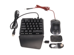 Lurelia Kit Conversor De Teclado E Mouse, Rgb Com Fio, Teclado Mecânico, Adaptador De Mouse Para Ps5, Ps3, Ps4 E Switch