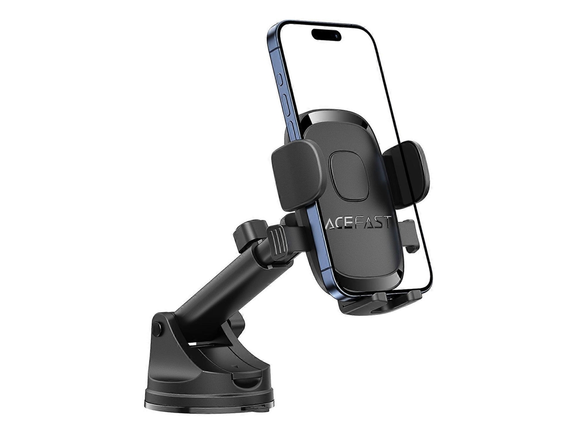 Suporte De Telefone Para Carro Acefast D57 Com Ventosa Para Painel E Trava Com Uma Chave Para Telefones De 4,7 A 6,9 Polegadas