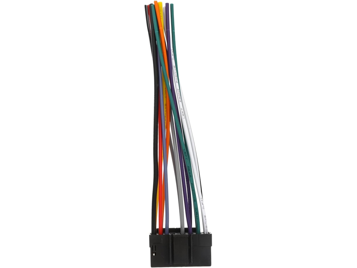 Adaptador De Chicote De Fiação De Áudio Para Instalação E Compatível Com Diversos Veículos. Gokoco