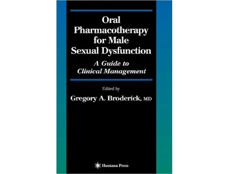 Livro Oral Pharmacotherapy for Male Sexual Dysfunction de Editor-Gregory A Broderick (Inglês)