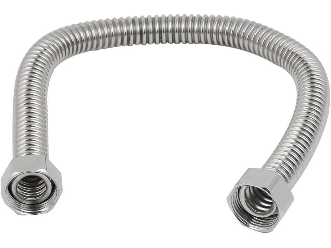 Mangueira de Chuveiro Flexível G3 / 4' '50cm em Aço Inoxidável 304 para Aquecedores Água CHABERLU