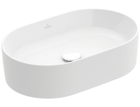 Timess colaro de villeroy & amp, boch, 560 x 360 mm, sem buraco para a torneira, sem transbordar, não enterrado, 4a1956