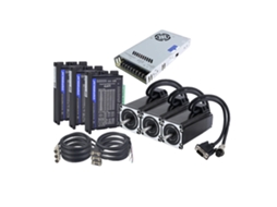 Kit De Motor Stepper De Laço Fechado, Alto Torque 3.0 Nm, Encoder 1000 Ppr, 8mm Oem