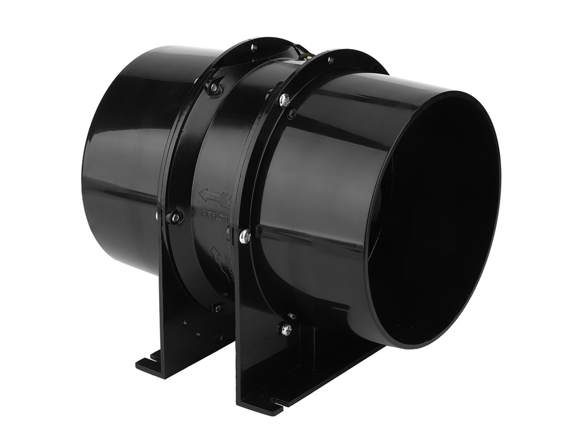 Laxiscreed Ventilador Axial De 6 Polegadas Para Ventilação E Exaustão Em Porões E Oficinas