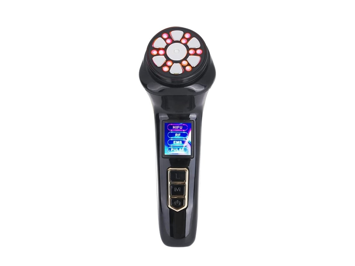 Máquina ELORY facial para remoção de rugas, 4 em 1, ultrassônica, alta intensidade, EMS, rejuvenescimento
