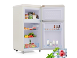 Refrigerador Retrô 72l Freezer 21l Led Classe e VELTRIX