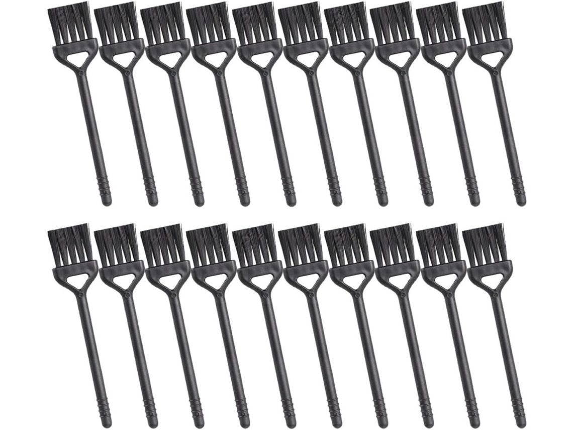Abaodam Conjunto De 20 Pincéis Limpeza Multifuncionais Pequenos Para Teclado E Pintura, Portáteis Em Pp, Adequados Para