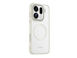 Capa Para Celular Fosca Altamente Transparente E Resistente A Quedascapa Fosca Branca fixação Magnética, Oppo Find X9
