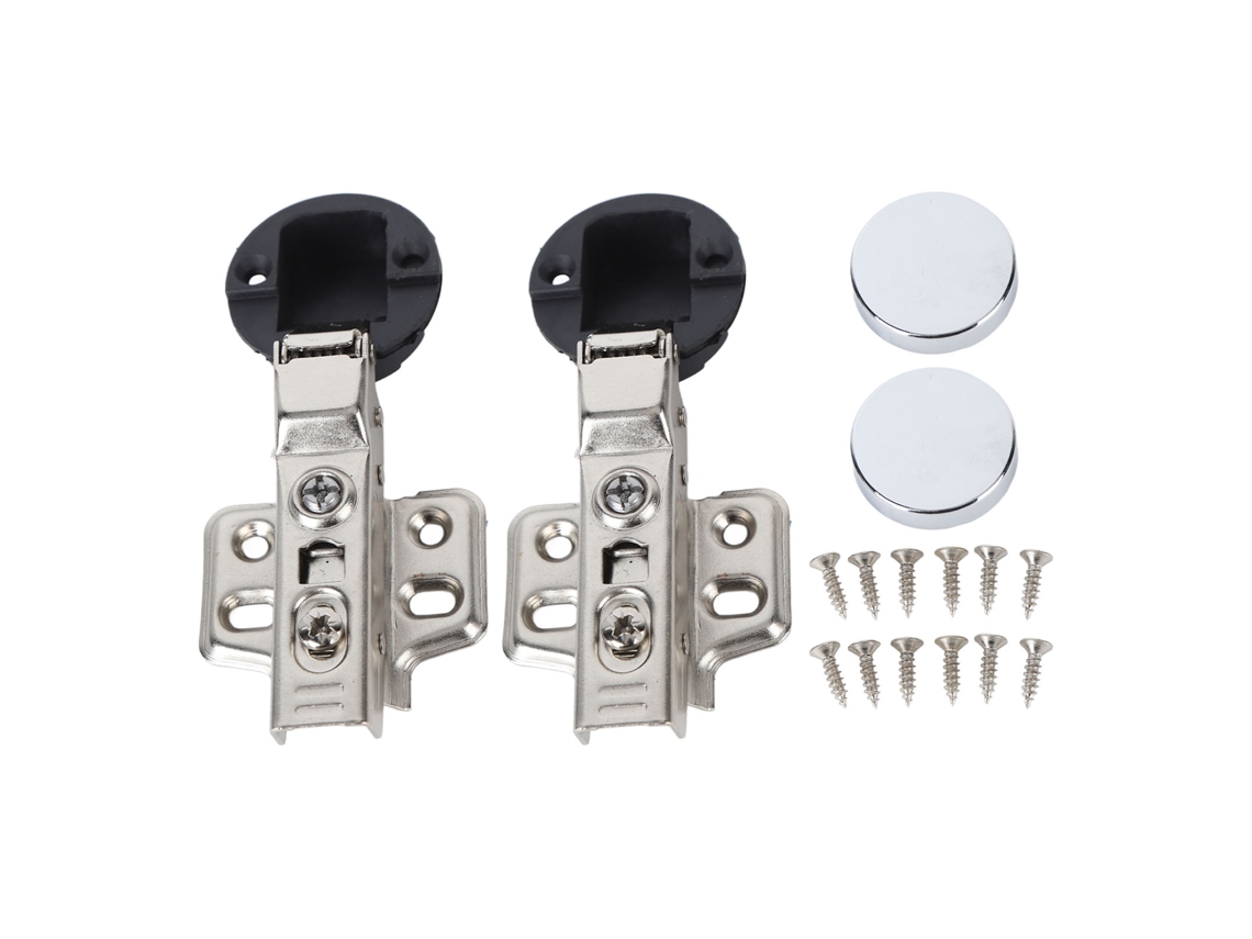 Conjuntos Mola Porta Vidro Inox 201 Com Amortecedor