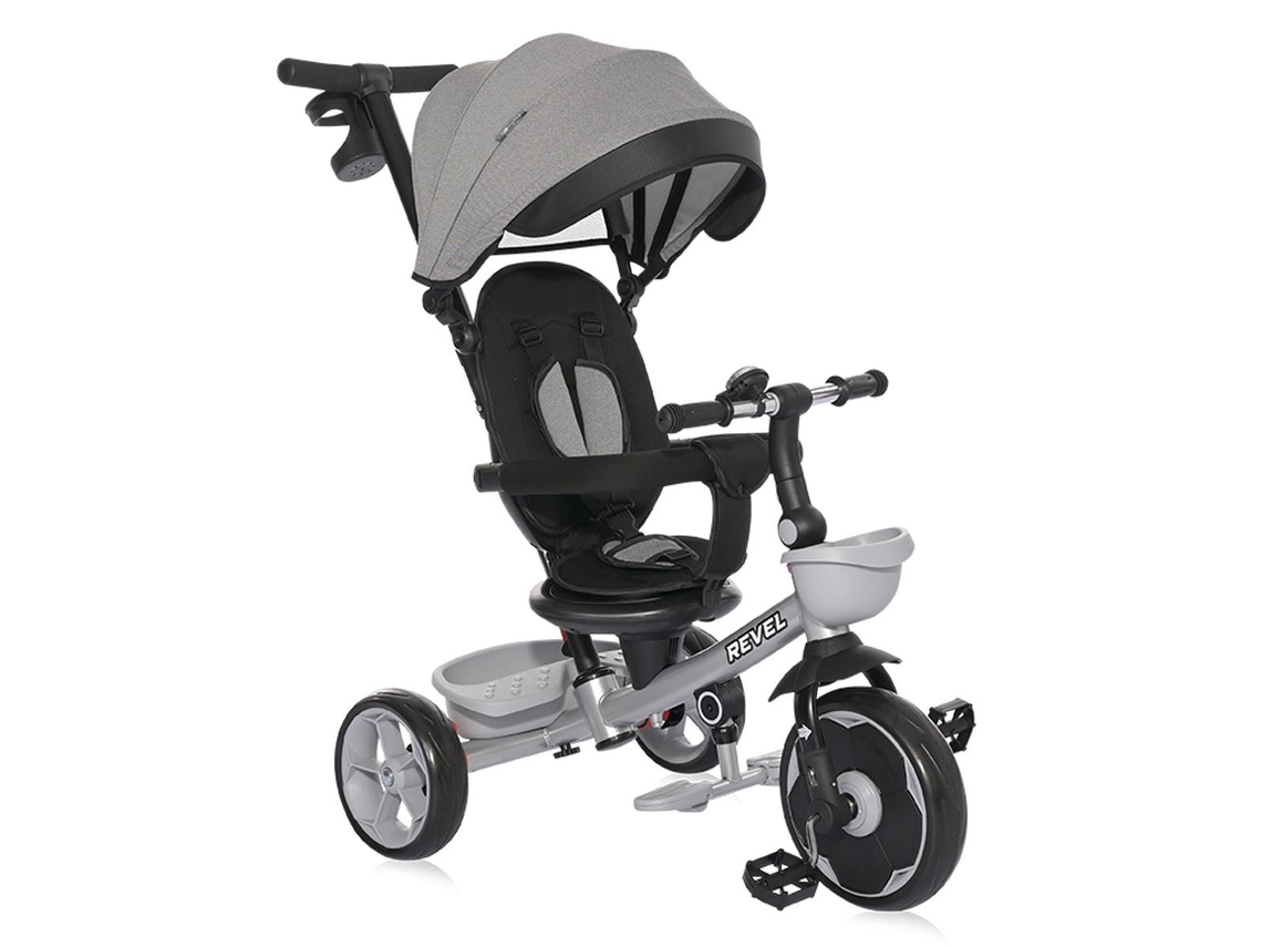 Triciclo Revel Com Assento Giratório De 360º Da Lorelli - Grey