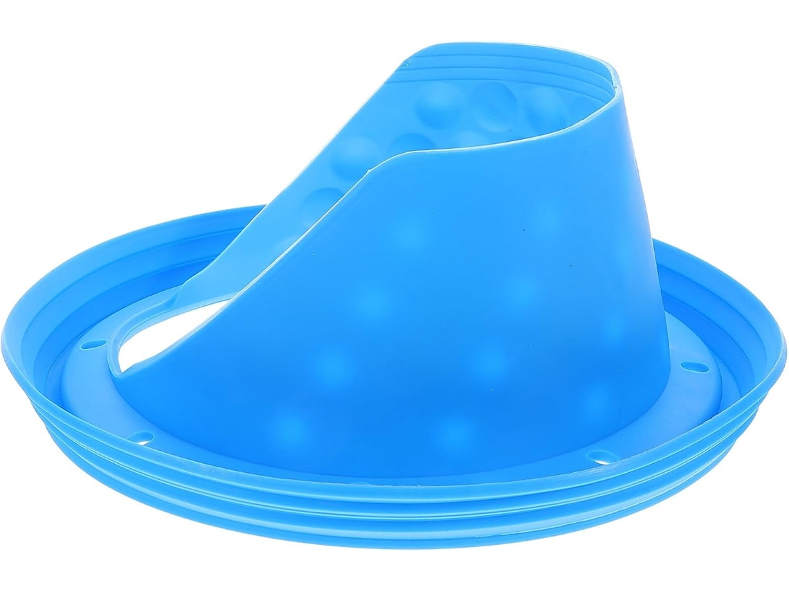 Defletor De Proteção, Vedação Segura De Silicone, 6,5 Polegadas, Azul