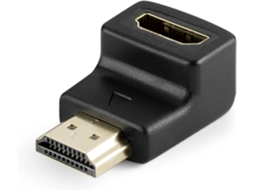 Adaptador De Vídeo Em Ângulo Reto (hdmi Macho Para Fêmea)