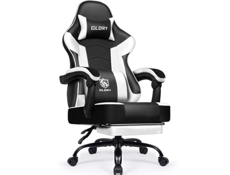 Cadeira Gaming DACCORMAX Ergonômica (Branco)