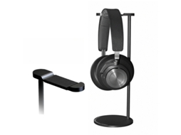 Suporte Fones Alumínio,base Estável Anti, Para Sennheiser/sony/bose/beats/akg/razer Preto