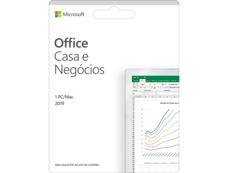 Software MICROSOFT Office Casa e Negócios ESD (1 Dispositivo - Vitalício - PC e Mac - Formato Digital)