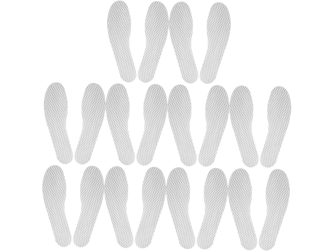 Palmilhas Descartáveis Packove Com Absorção De Suor E Suporte Ortopédico Para Calçados, Pacote Com 10 Pares, Feitas De
