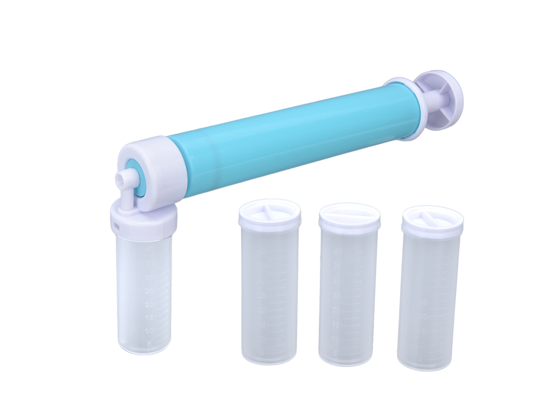 Polvo De Pastel Manual Multifunción Sprayer De Coloreado De Plástico Para Postres Azul