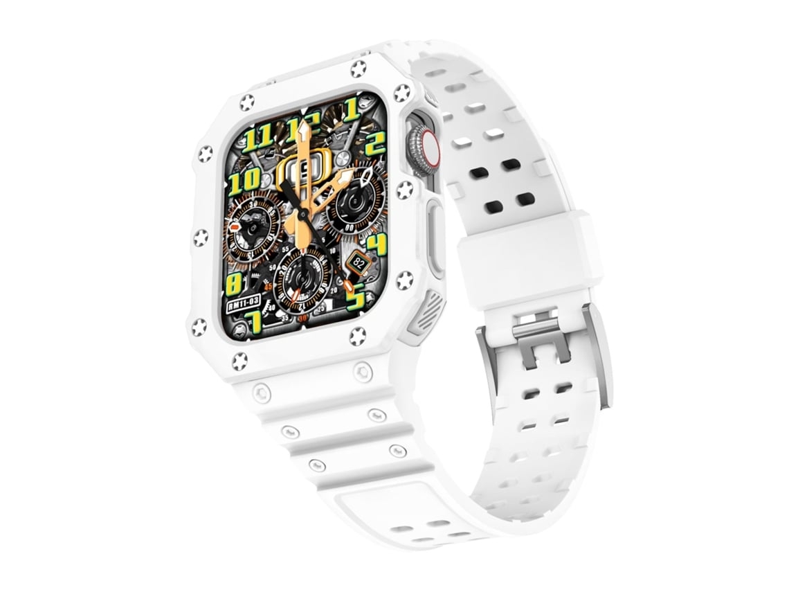 Pulseira de Relógio para Apple Watch Branco 42/44/45Mm