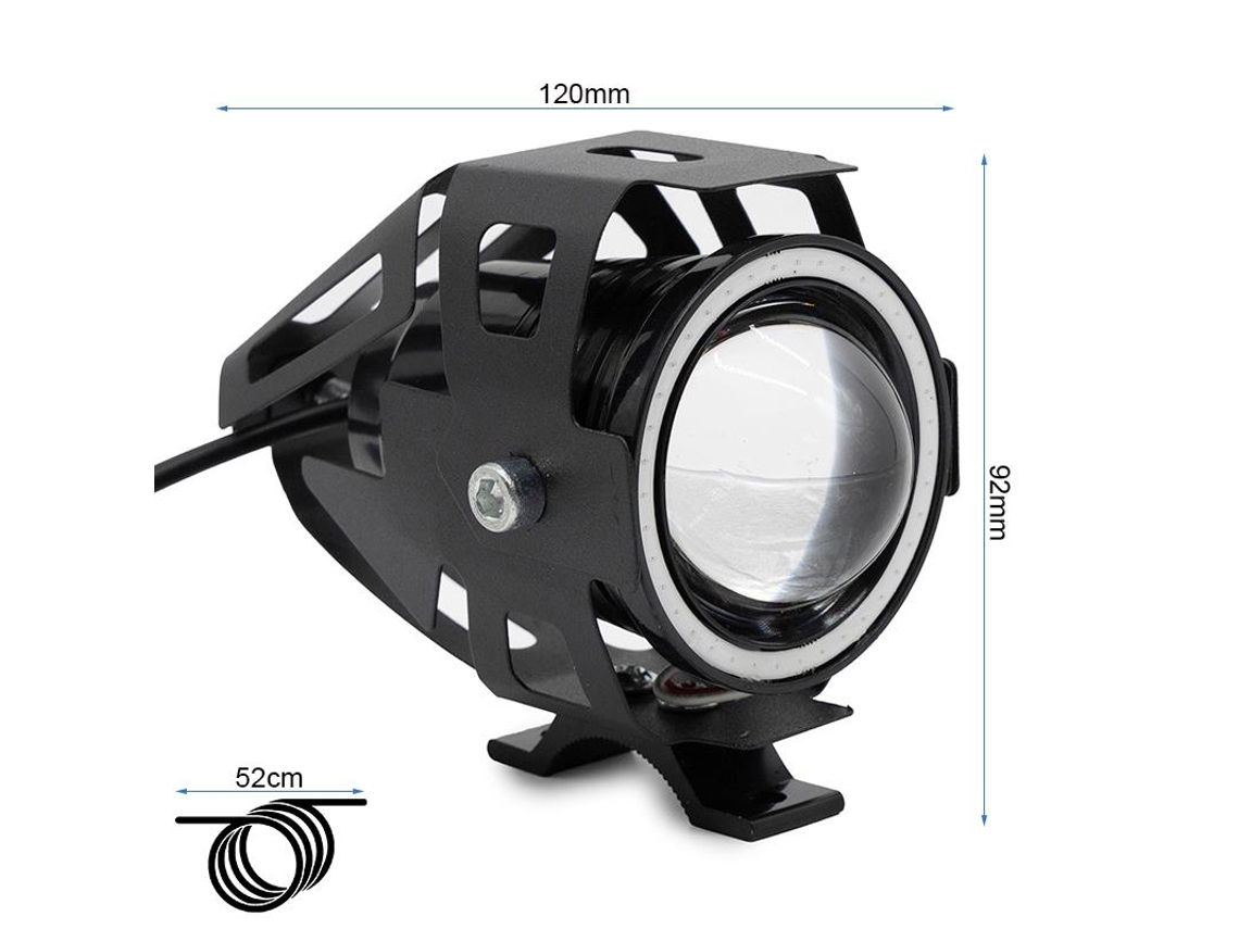 Farol Led U7 12-80v Branco