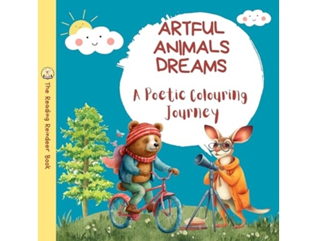 Livro Artful Animals Dreams A Poetic Colouring Journey - Animal Coloring Book for Kids de Niti Shukla (Inglês)