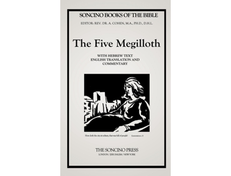 Livro The Five Megilloth de A Cohen (Inglês)