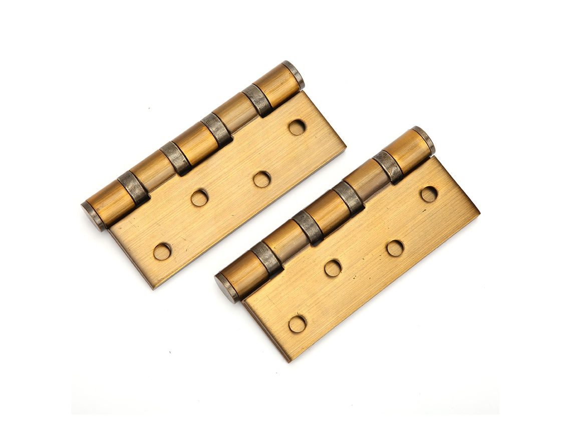 Dobradiças De Porta Em Aço Inox Com Acabamento Bronze Amarelo Da Laxiscreed Para Durabilidade E Elegância