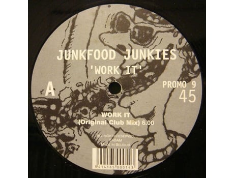 Trabalhe, promoção Junkfood Junkies