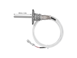 Laxiscreed Sensor De Temperatura Pt100 Com Conector 3-pin E Cabo De 2 Metros