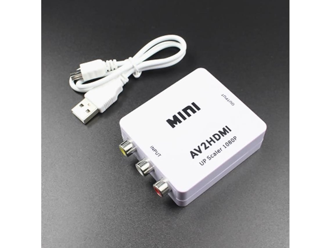 Conversor AV2HDMI mini, plug and play YANYXR