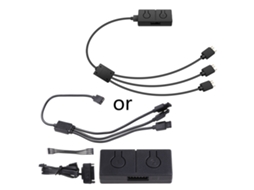 Conversor De Ventoinha De Placa Mãe De 5v Para 12v Com 4 Pinos, Interruptor De Sincronização De Ventoinha Rgb E Controle Manual. Aquaforge