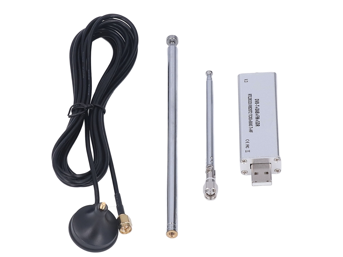 Laxiscreed Receptor Sdr De 100khz A 1.7ghz Com Rtl2832u E R820t2 Para Rádio Software Defined Radio