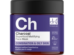 Máscara de Rosto DR BOTANICALS Charcoal Superfood Mattifying Face Mask (60 ml)