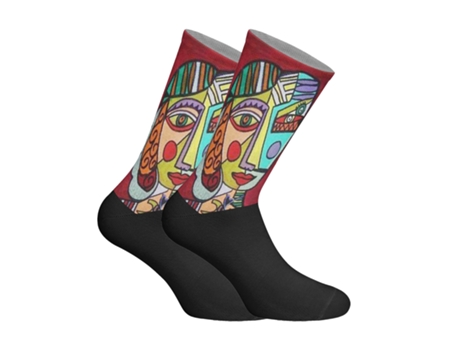 Meias Unissexo JENES SOCKS Multicor (40/45)