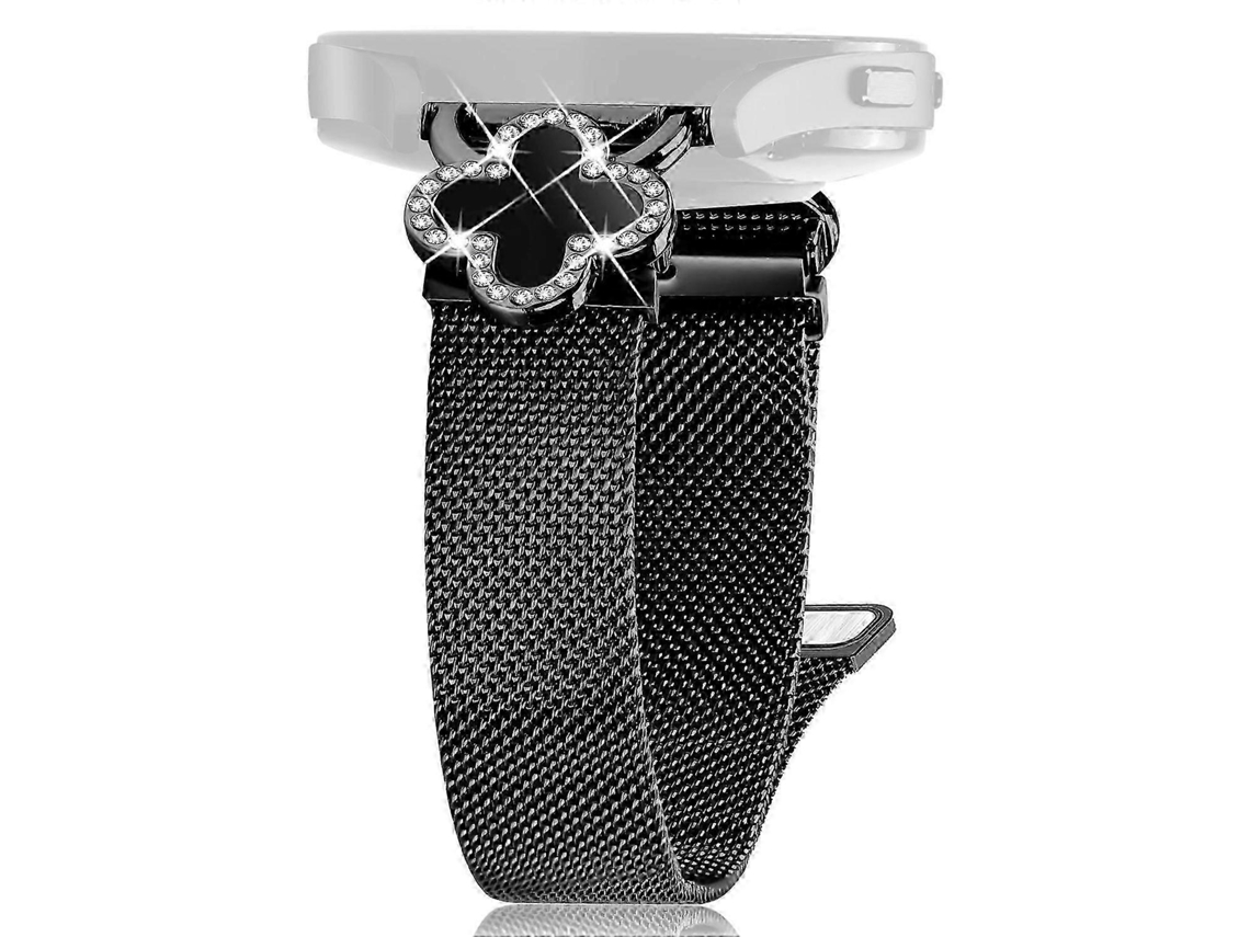 Pulseira De Relógio Infantil Syncup Em Aço Inoxidável Galvanizado Com Design De Trevo, Tamanho P Olysi Shop