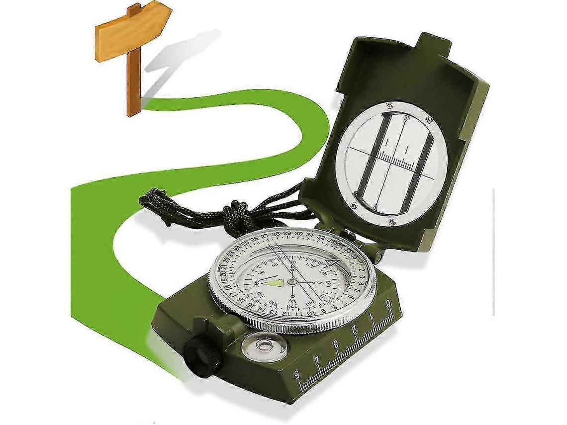 Bússola Militar, com Lente Resistente À Água, Prismática AQUAFORGE