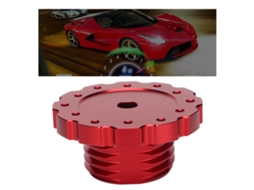 Adaptador De Volante Lurelia Compatível Com T300/t500/pc/thrustmaster, Construção Em Alumínio, Biblioteca De Jogos Retro, Vermelho, Uso Estável