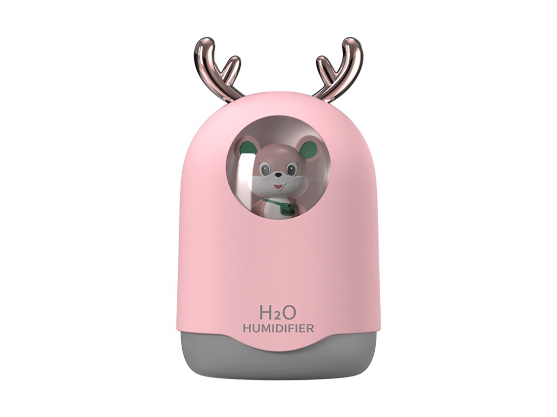 Difusor de Aromas TRUMSEN-GM Óleos Essenciais Desenho Animado 300Ml Rosa