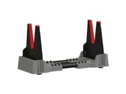 Conjunto 1 Auxílio De Tiro Vidaxl Cinzento Plástico (46 X 14 X 19,5 Cm)