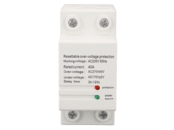 Dispositivo de Proteção de Voltaje Monofásico 40A AC230V com indicador de luz S/MARCA