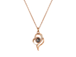 Colar De Pingente De Cristal Feminino Elegante Acessório Moda