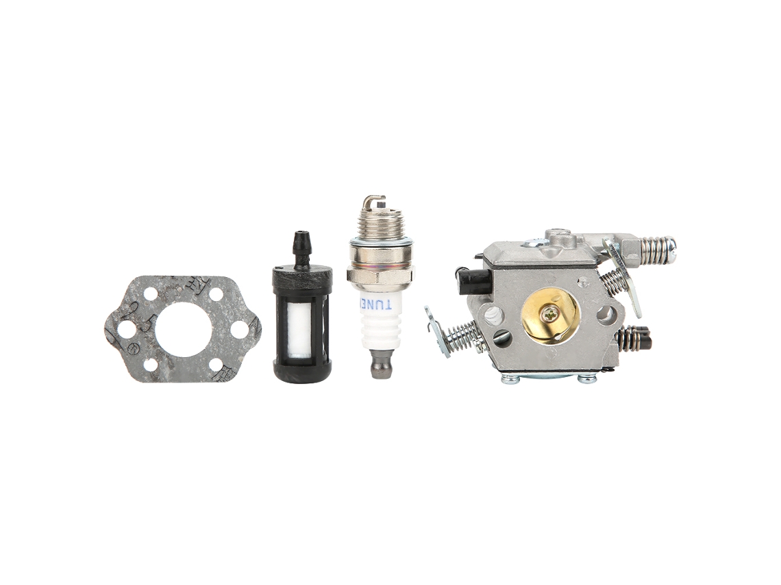 Kit de carburador, vela de ignição, filtro de combustível e junta para motosserra Stihl S210 MS230 MS250 - Peças de reposição