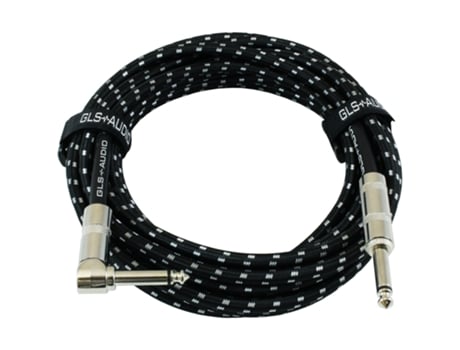 Cabo De Instrumento Cabo De Amplificador Reto Para Ângulo Reto Cabo De Instrumento De 1/4 De Polegada 609,6 Cm Beeworks