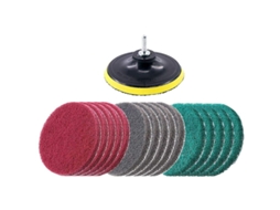 Lixa de 125 mm, grão 80, pacote com 100 unidades BRILVIBERA