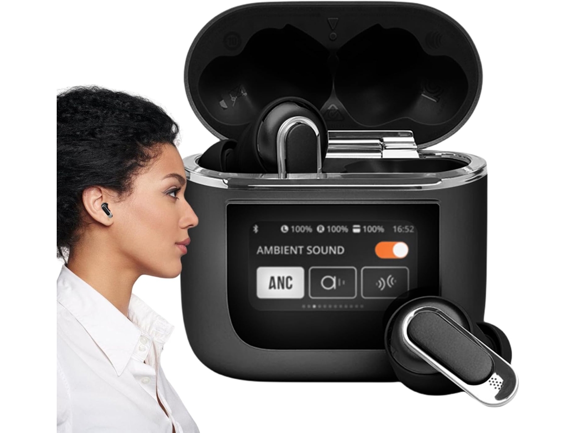 Fones De Ouvido Sem Fio Inteligentes Com Controle Por Toque.