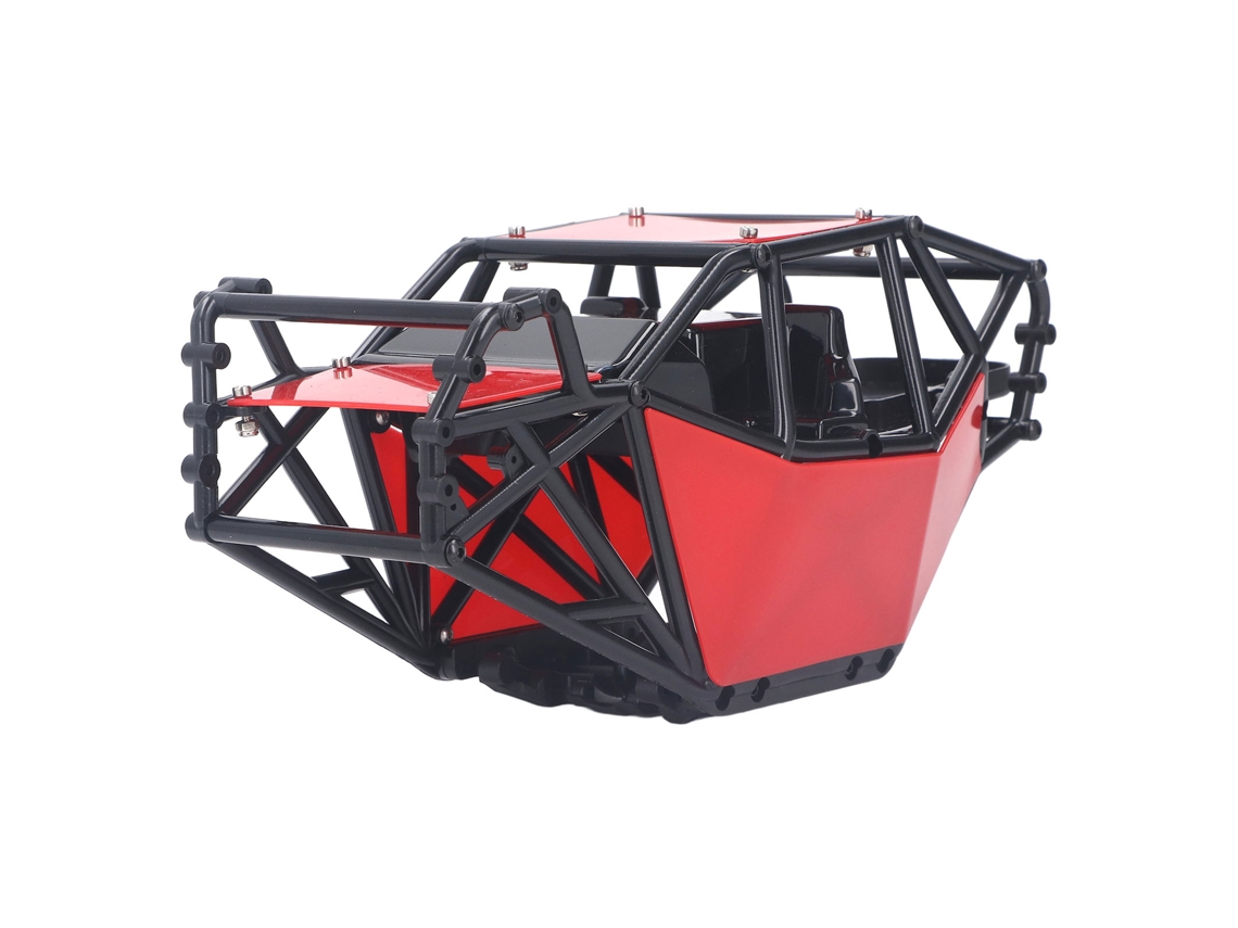 Carcaça De Plástico Para Carro Rc Crawler Axial Scx10 Cajueiro De Rolamento Acessório De Modelo Vermelho