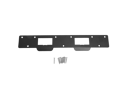 Placas de Tranca Primerox com 2 Buracos em Aço Reforçado para Instalação Fácil, 5,5-6 polegadas