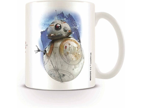 Caneca  The Last Jedi BB8 Brushstroke