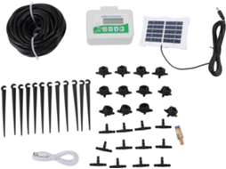 Temporizador De Irrigação Inteligente Programável Com Painel Solar,