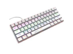 Teclado Gaming NANA V900 Rgb Mecânico Português Blanco