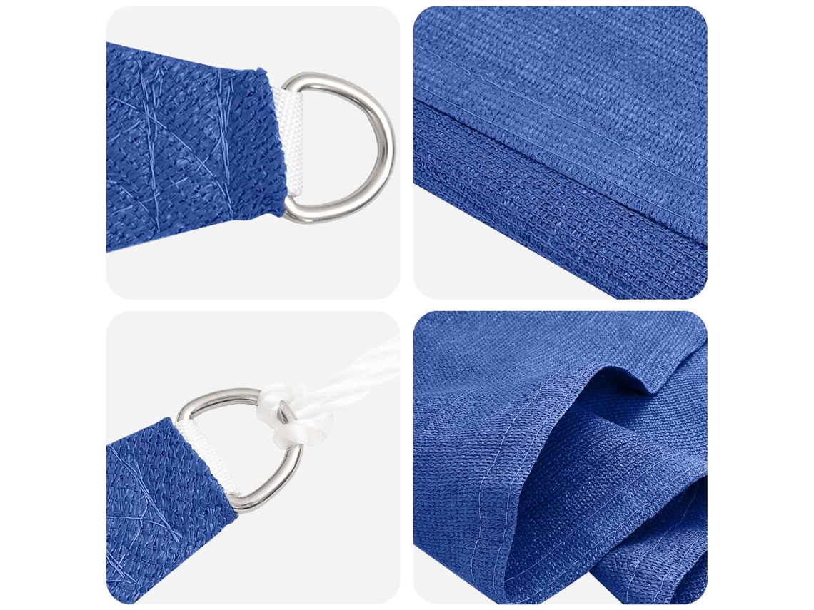 Maison Exclusive - Vela De Sombra Retangular 2,5 X 6 M Hdpe Azul